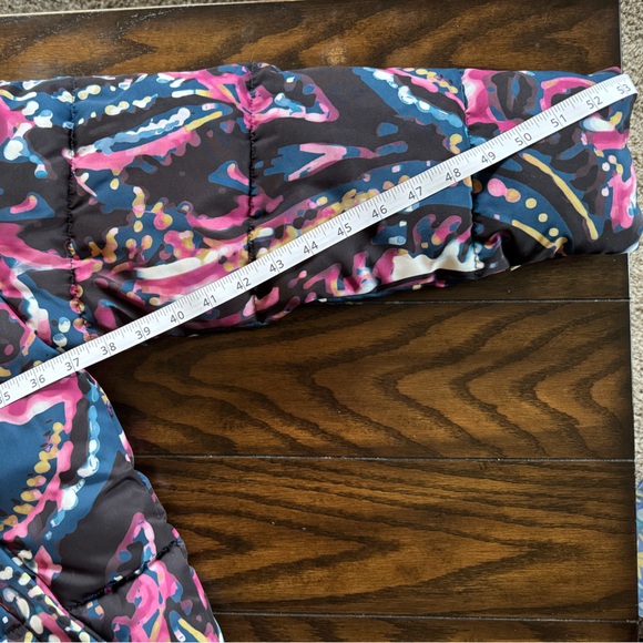 Colorful Puffy Polyester Jacket - Picture 9 of 13